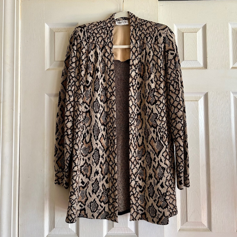 Vintage Marie St John knit cardigan